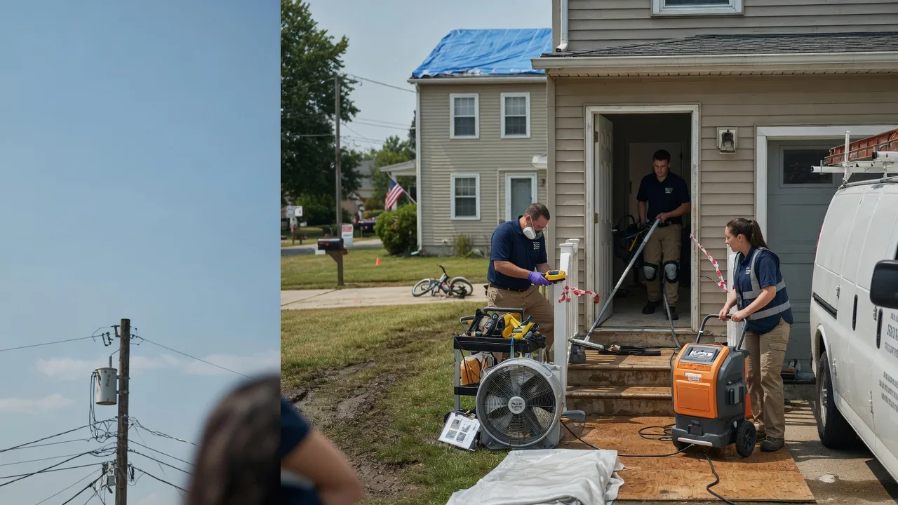 Water Damage Repair in Prescott, WA near me
